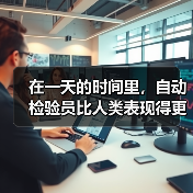 在一天的时间里,自动检验员比人类表现得更快(图4) 在一天的时间里,自动检验员比人类表现得更快(图4)