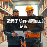 适用于所有材质加工的钻头