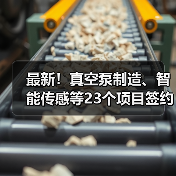 最新！真空泵制造、智能传感等23个项目签约落户（图3）