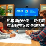 风车里的秘密—现代威亚重新定义数控镗铣床