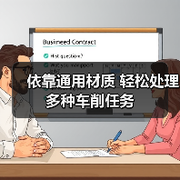 依靠通用材质 轻松处理多种车削任务(图2) 依靠通用材质 轻松处理多种车削任务(图2)