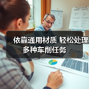 依靠通用材质 轻松处理多种车削任务