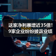 这家净利暴增近35倍!9家企业纷纷披露业绩快报(图2) 这家净利暴增近35倍!9家企业纷纷披露业绩快报(图2)