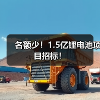 名额少!1.5亿锂电池项目招标!(图4) 名额少!1.5亿锂电池项目招标!(图4)