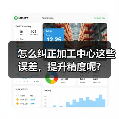 怎么纠正加工中心这些误差，提升精度呢?（图4）