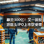 募资300亿!又一新能源巨头IPO上市获受理!(图3) 募资300亿!又一新能源巨头IPO上市获受理!(图3)