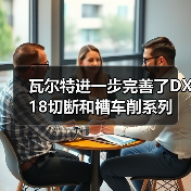 瓦尔特进一步完善了DX18切断和槽车削系列（图3）