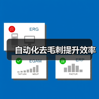 自动化去毛刺提升效率（图4）