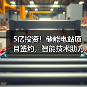 5亿投资！储能电站项目签约，智能技术助力能源转型（图2）