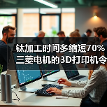 钛加工时间多缩短70% 三菱电机的3D打印机令人赞叹（图2）