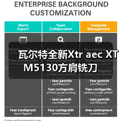瓦尔特全新Xtr aec XT M5130方肩铣刀(图3) 瓦尔特全新Xtr aec XT M5130方肩铣刀(图3)