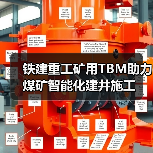 铁建重工矿用TBM助力煤矿智能化建井施工(图4) 铁建重工矿用TBM助力煤矿智能化建井施工(图4)
