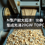 N型产能大提速！协鑫集成芜湖20GW TOPCon电池一期项目开工（图2）