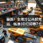 最新！全液冷公共超充站、铸造3D打印等7个项目投运