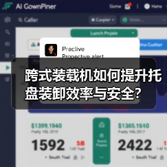 跨式装载机如何提升托盘装卸效率与安全?(图1) 跨式装载机如何提升托盘装卸效率与安全?(图1)