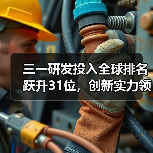 三一研发投入全球排名跃升31位,创新实力领跑行业(图2) 三一研发投入全球排名跃升31位,创新实力领跑行业(图2)
