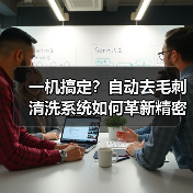 一机搞定?自动去毛刺清洗系统如何革新精密加工?(图3) 一机搞定?自动去毛刺清洗系统如何革新精密加工?(图3)