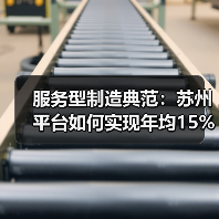 服务型制造典范：苏州平台如何实现年均15%增长？（图4）