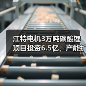 江特电机3万吨碳酸锂项目投资6.5亿,产能扩张引关注(图1) 江特电机3万吨碳酸锂项目投资6.5亿,产能扩张引关注(图1)