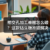 相交孔加工难题怎么破?这款钻头稳准狠解决!(图4) 相交孔加工难题怎么破?这款钻头稳准狠解决!(图4)