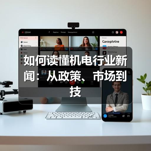 如何读懂机电行业新闻:从政策、市场到技术趋势的实用判断