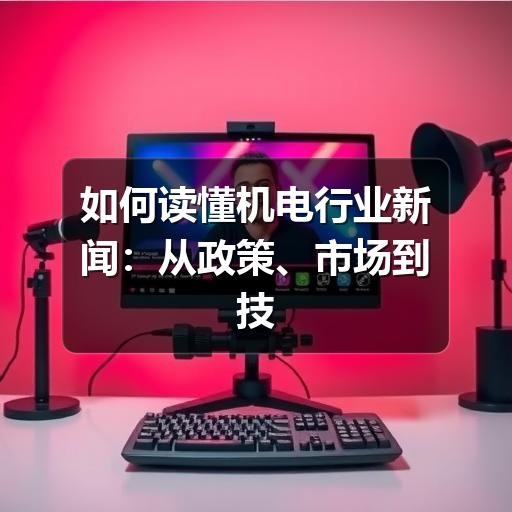 如何读懂机电行业新闻:从政策、市场到技术趋势的实用判断