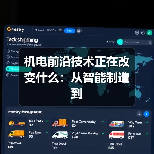 机电前沿技术正在改变什么:从智能制造到设备运维的实用观察
