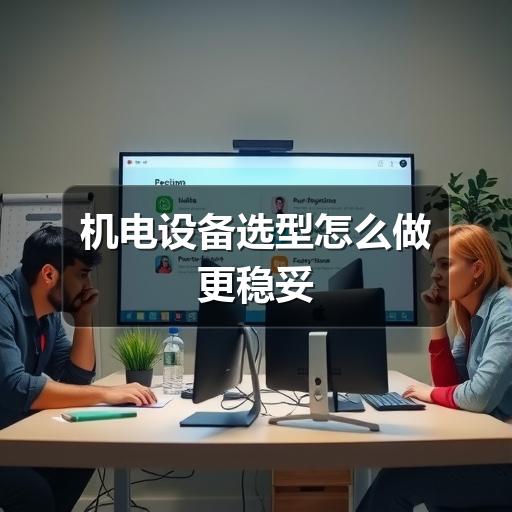 机电设备选型怎么做更稳妥