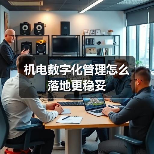 机电数字化管理怎么落地更稳妥