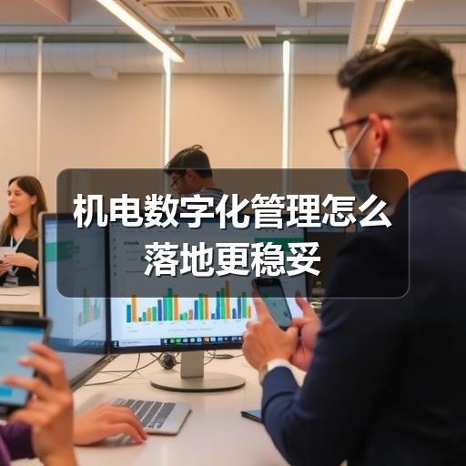 机电数字化管理怎么落地更稳妥