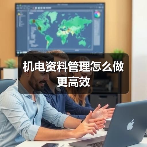机电资料管理怎么做更高效