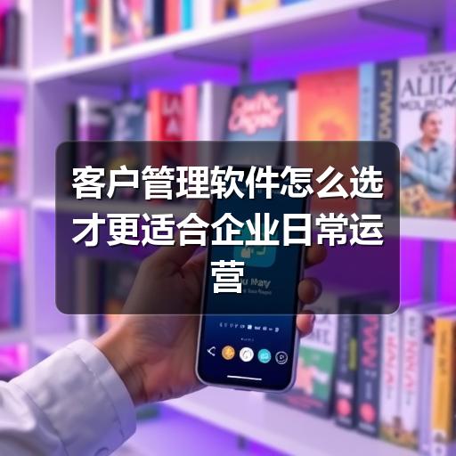 客户管理软件怎么选才更适合企业日常运营