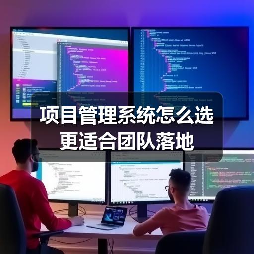 项目管理系统怎么选更适合团队落地
