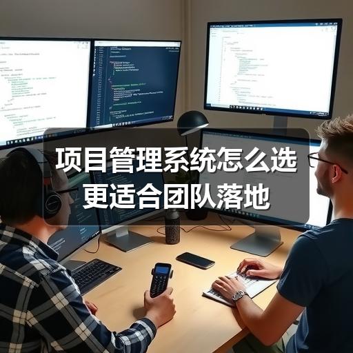 项目管理系统怎么选更适合团队落地