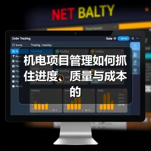 机电项目管理如何抓住进度、质量与成本的关键点