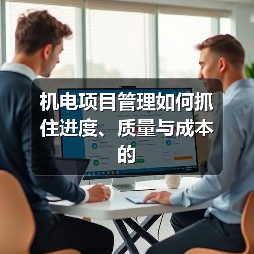 机电项目管理如何抓住进度、质量与成本的关键点