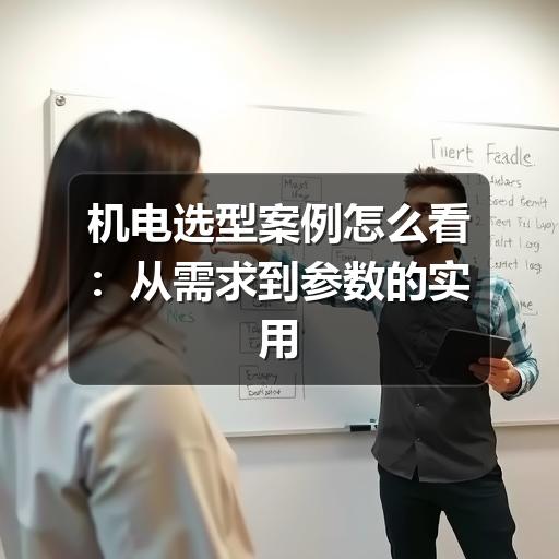 机电选型案例怎么看：从需求到参数的实用判断方法