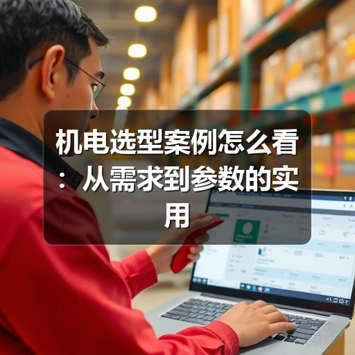 机电选型案例怎么看：从需求到参数的实用判断方法