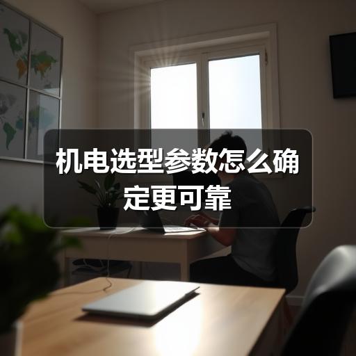 机电选型参数怎么确定更可靠