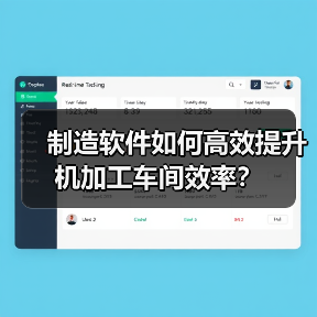 制造软件如何高效提升机加工车间效率?(图2) 制造软件如何高效提升机加工车间效率?(图2)