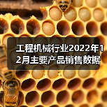 工程机械行业2022年12月主要产品销售数据分析:增长与下滑对比(图1) 工程机械行业2022年12月主要产品销售数据分析:增长与下滑对比(图1)