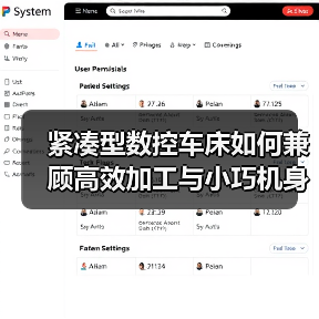 紧凑型数控车床如何兼顾高效加工与小巧机身?(图1) 紧凑型数控车床如何兼顾高效加工与小巧机身?(图1)