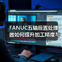FANUC五轴后置处理器如何提升加工精度与效率(图3) FANUC五轴后置处理器如何提升加工精度与效率(图3)