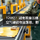 120亿!湖南首座压缩空气储能电站落地,新能源产业大有可为?(图2) 120亿!湖南首座压缩空气储能电站落地,新能源产业大有可为?(图2)