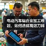 电动汽车铝合金加工难题，如何选择高效刀具？（图2）