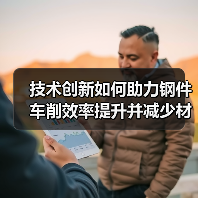 技术创新如何助力钢件车削效率提升并减少材料浪费？（图4）