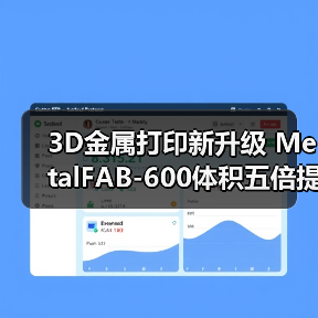 3D金属打印新升级 MetalFAB-600体积五倍提升助产率