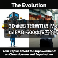 3D金属打印新升级 MetalFAB-600体积五倍提升助产率（图4）