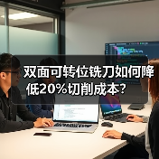 双面可转位铣刀如何降低20%切削成本？