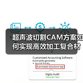 超声波切割CAM方案如何实现高效加工复合材料?(图3) 超声波切割CAM方案如何实现高效加工复合材料?(图3)